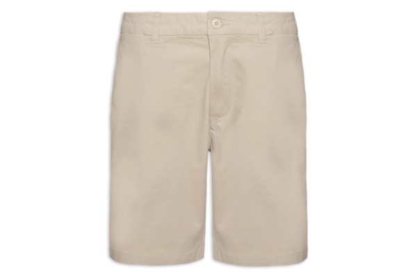 Bermuda Masculina em Sarja Bolsa Faca – Marrom