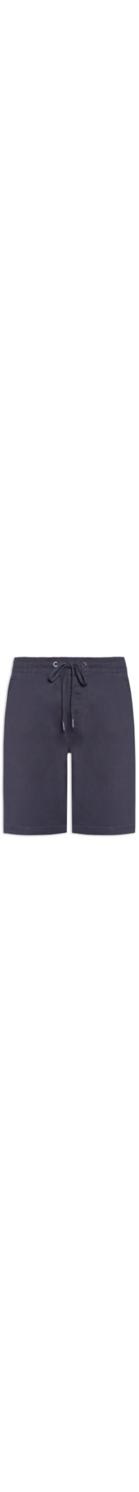Bermuda Masculina Em Sarja Color - Azul