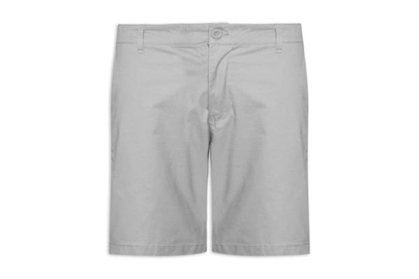 Bermuda Masculina Em Sarja Color - Cinza