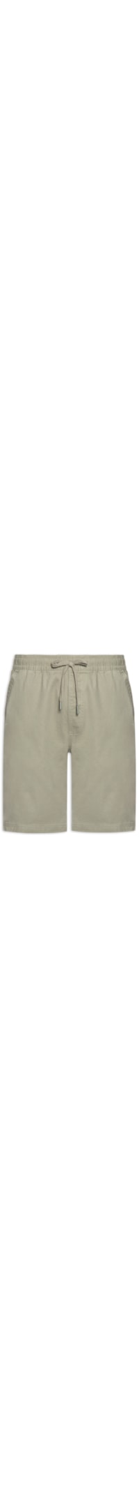 Bermuda Masculina Em Sarja Color - Verde