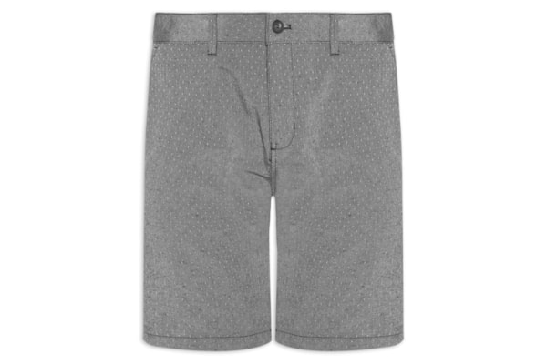 Bermuda Masculina Em Sarja - Preto