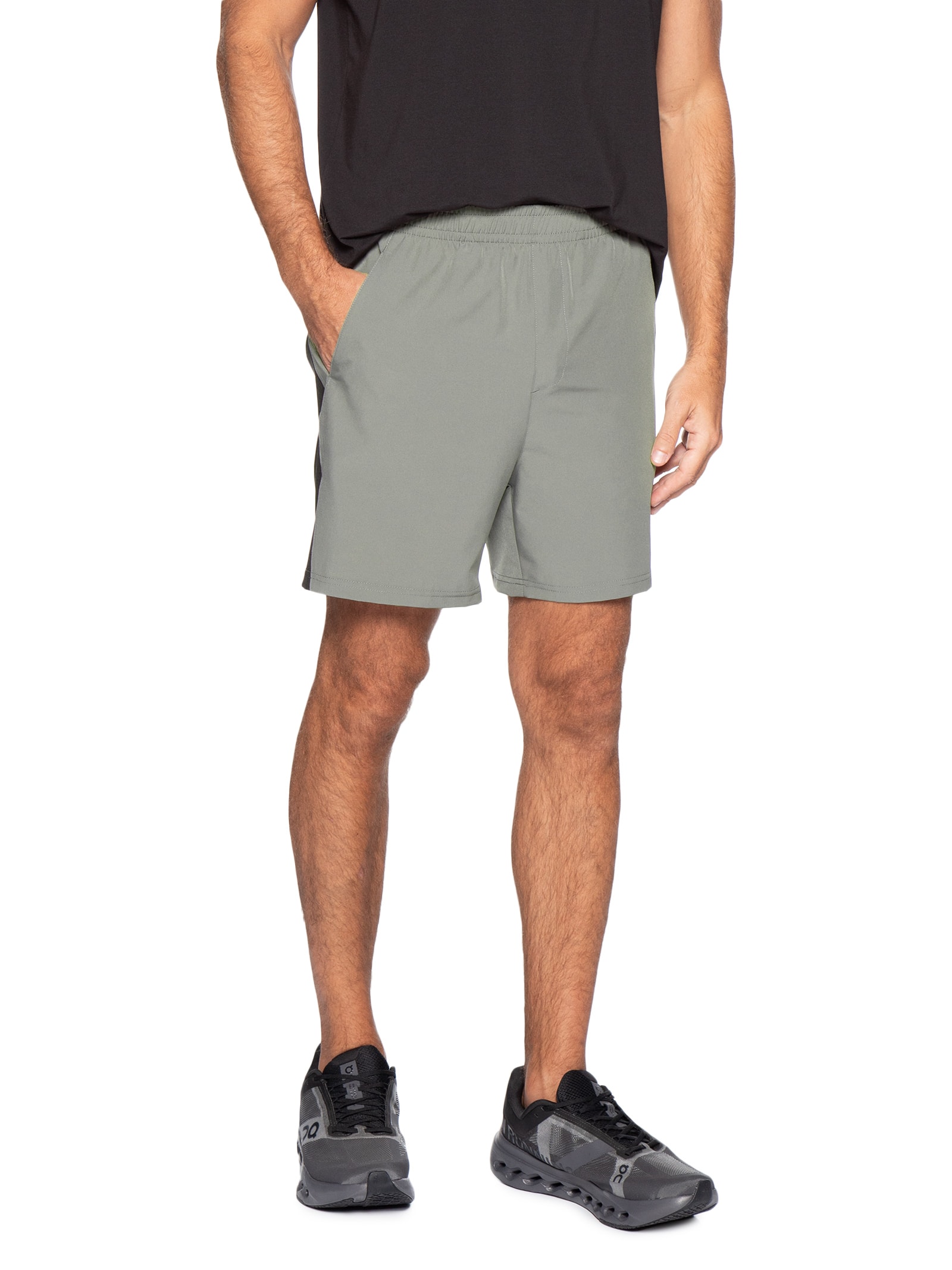 Bermuda Masculina Esportiva Bicolor Verde Hering Sports