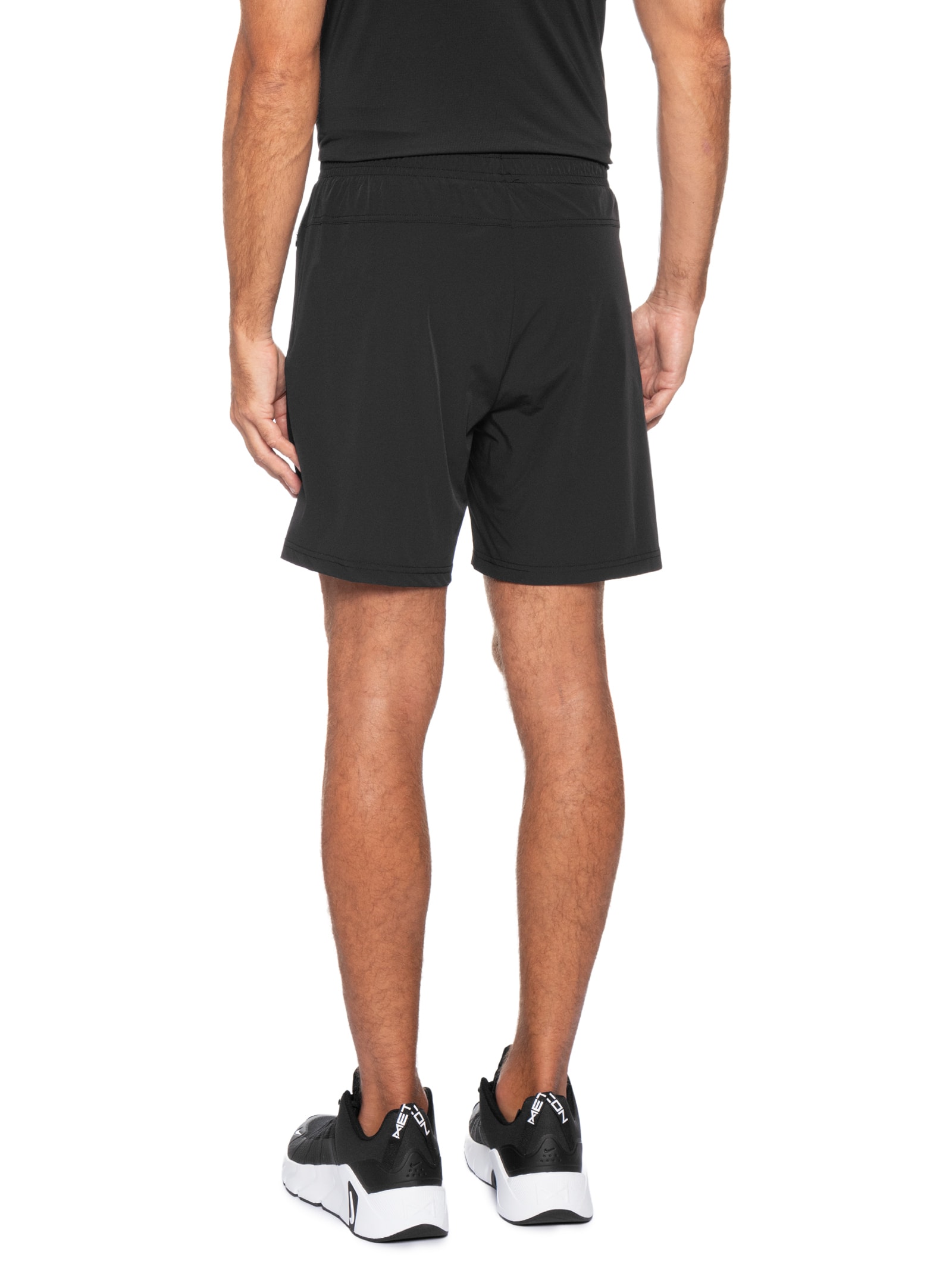 Bermuda Masculina Esportiva Recortes – Preto Hering Sports