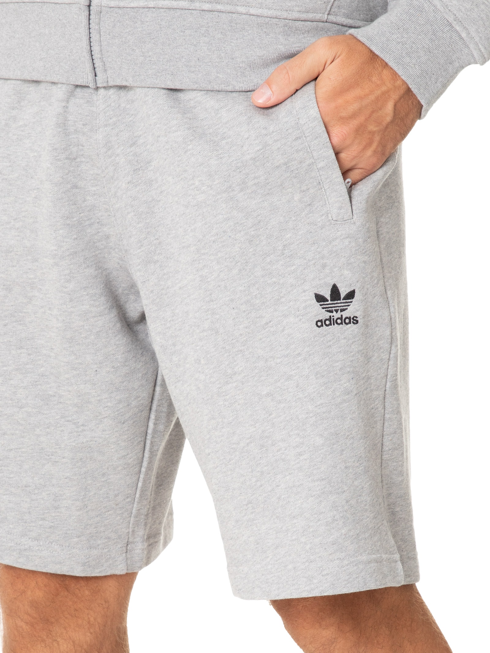 Adidas Originals - Bermuda Masculina Essentials - Cinza