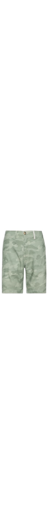 Bermuda Masculina Estampada Camuflada - Verde