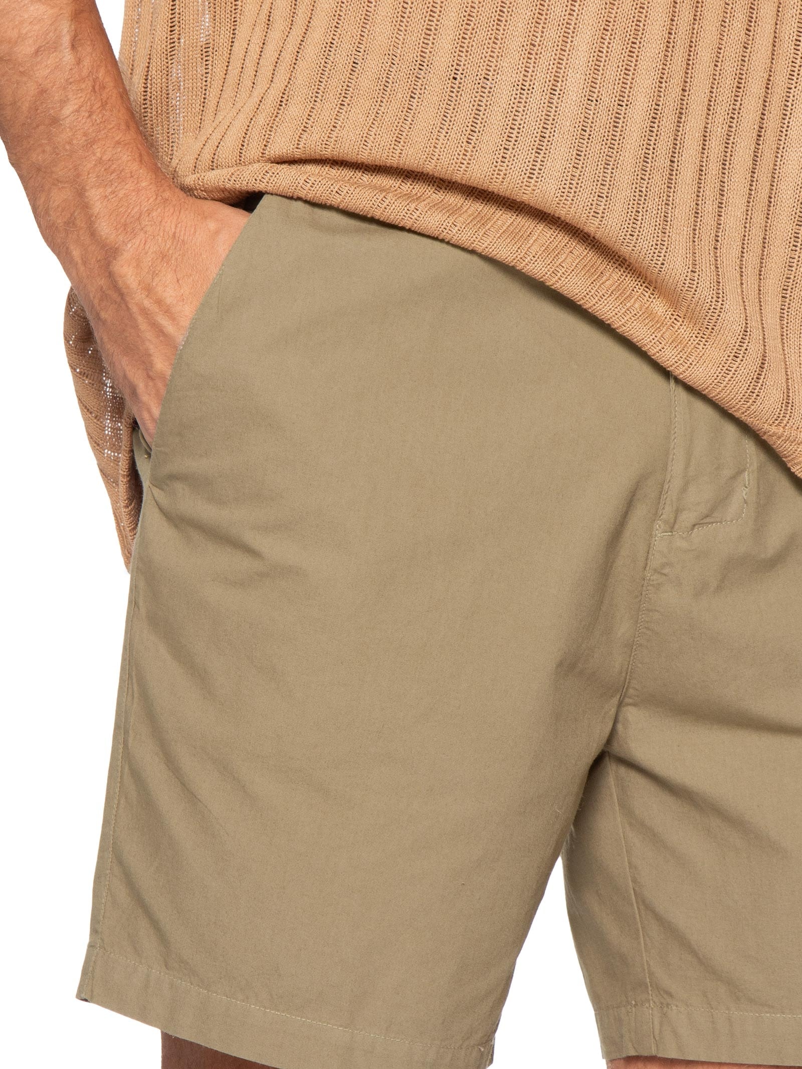 Bermuda Masculina Flow Cotton Bege Osklen