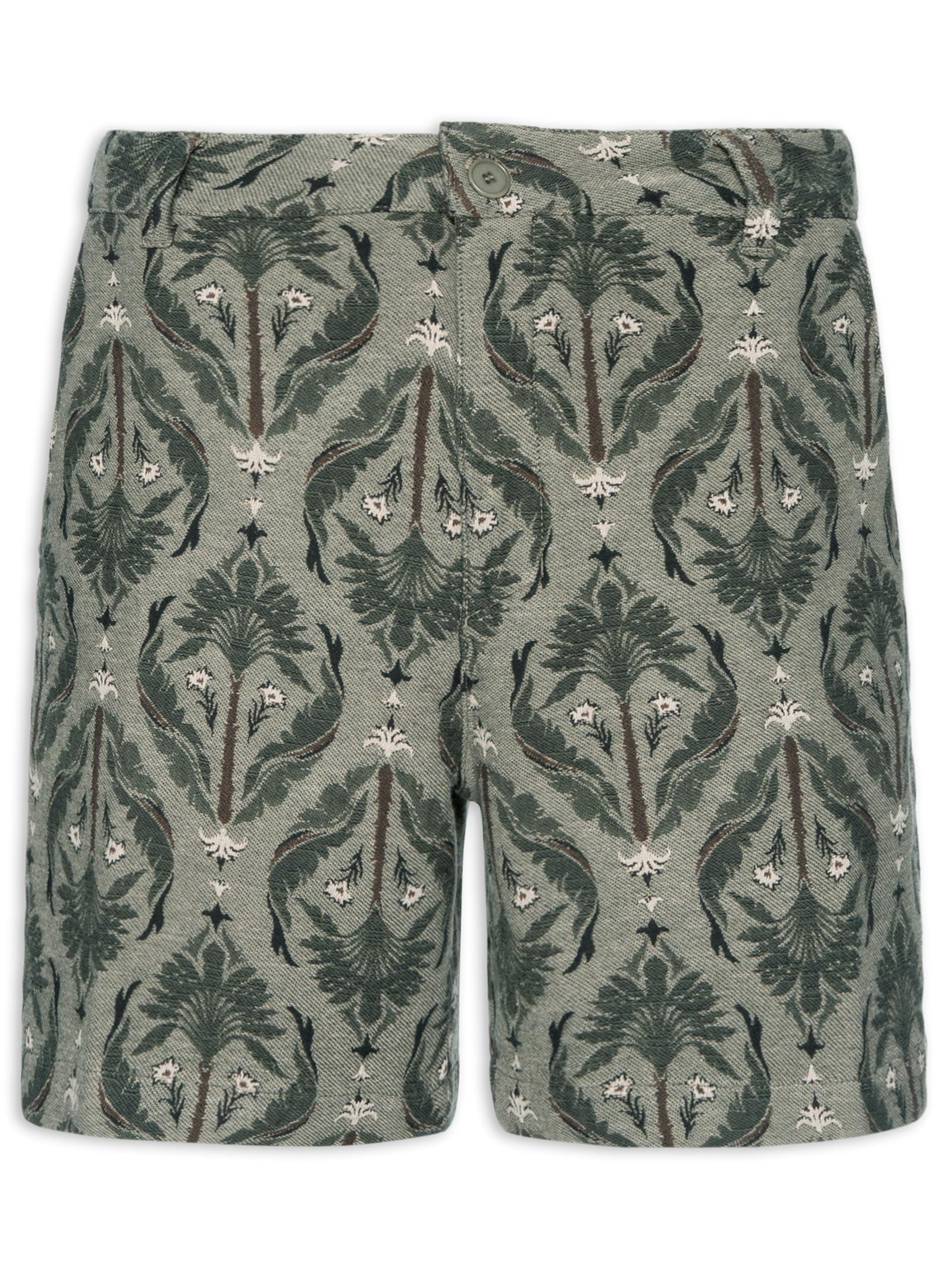 Bermuda Masculina Flow Jacquard Imperial Verde Osklen