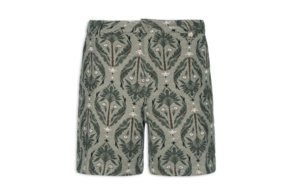 Bermuda Masculina Flow Jacquard Imperial - Verde