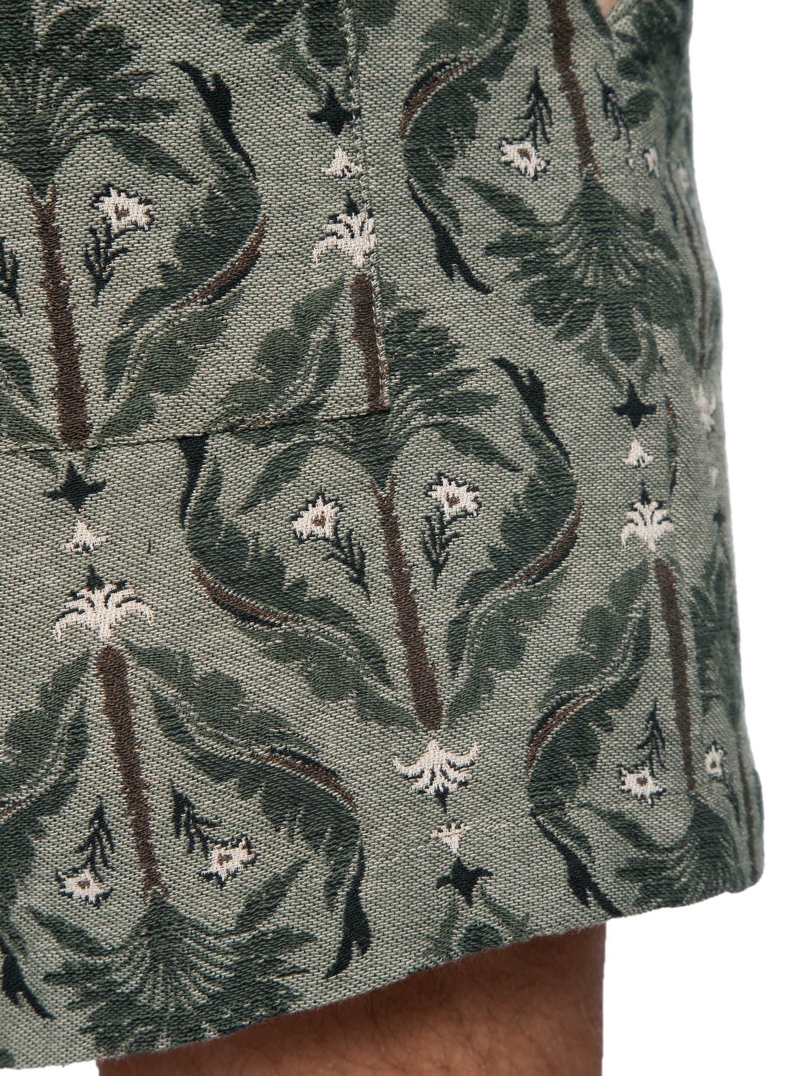 Bermuda Masculina Flow Jacquard Imperial Verde Osklen