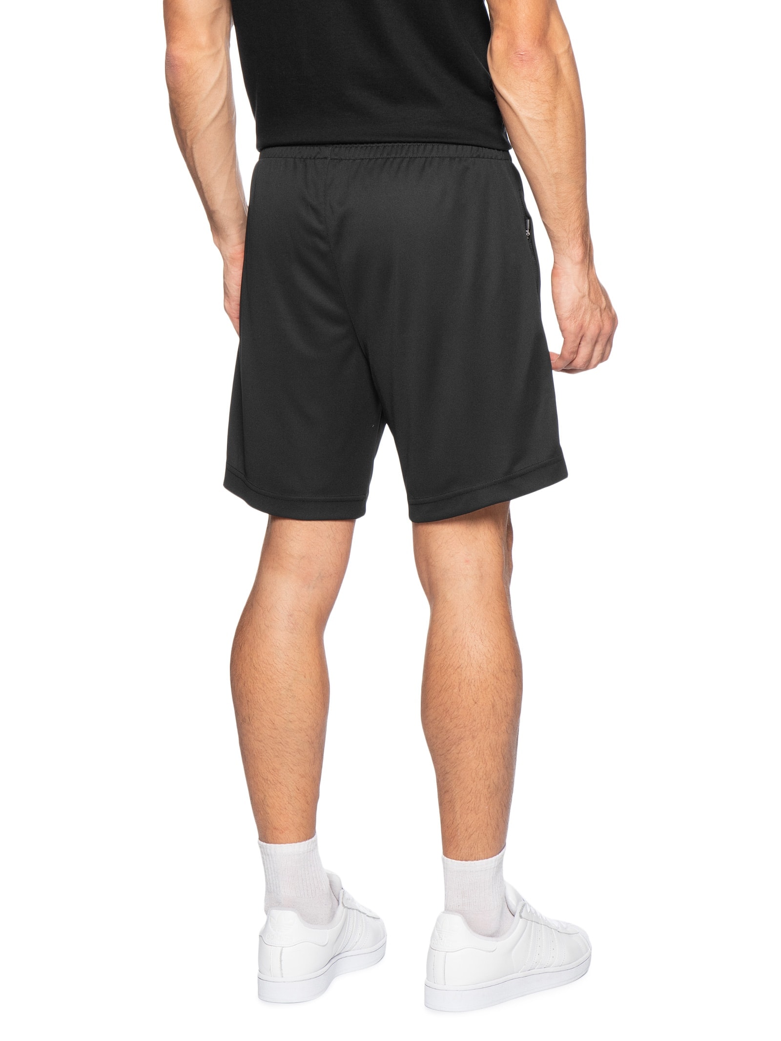 Bermuda Masculina Heritage Letter Preto Fila