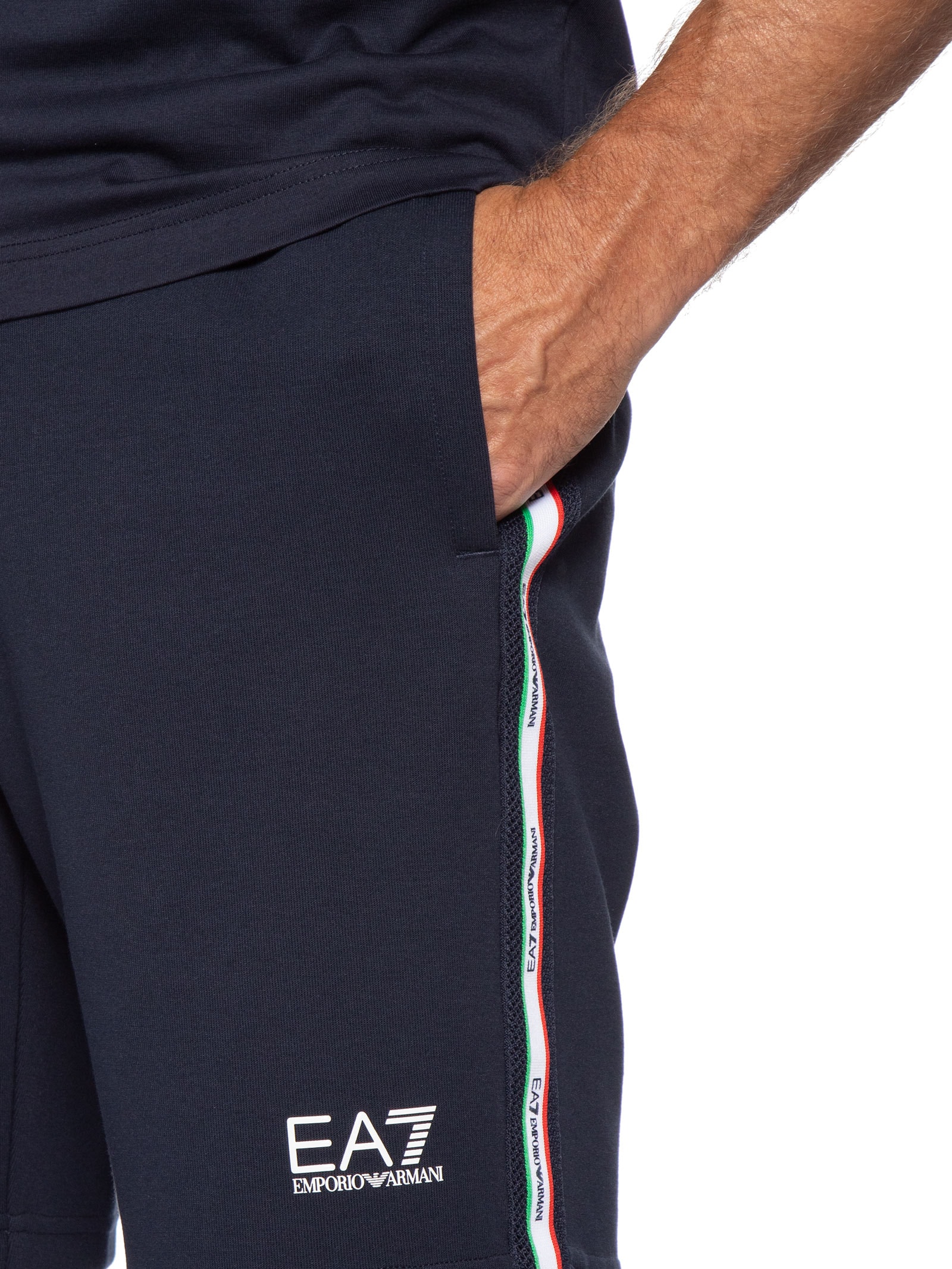 Bermuda Masculina Italian Spirit Azul Ea7 Emporio Armani
