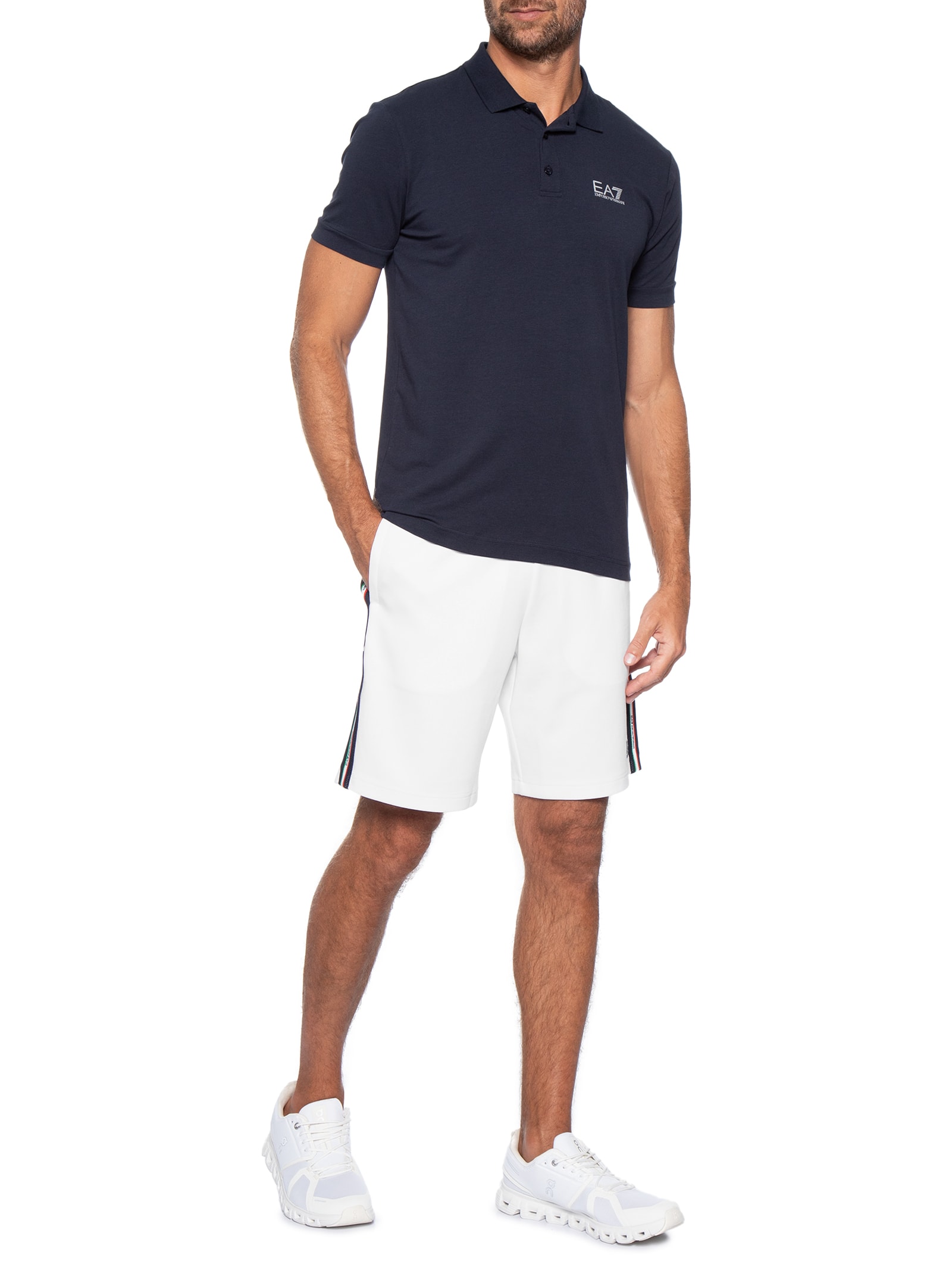 Bermuda Masculina Italian Spirit – Branco Ea7 Emporio Armani