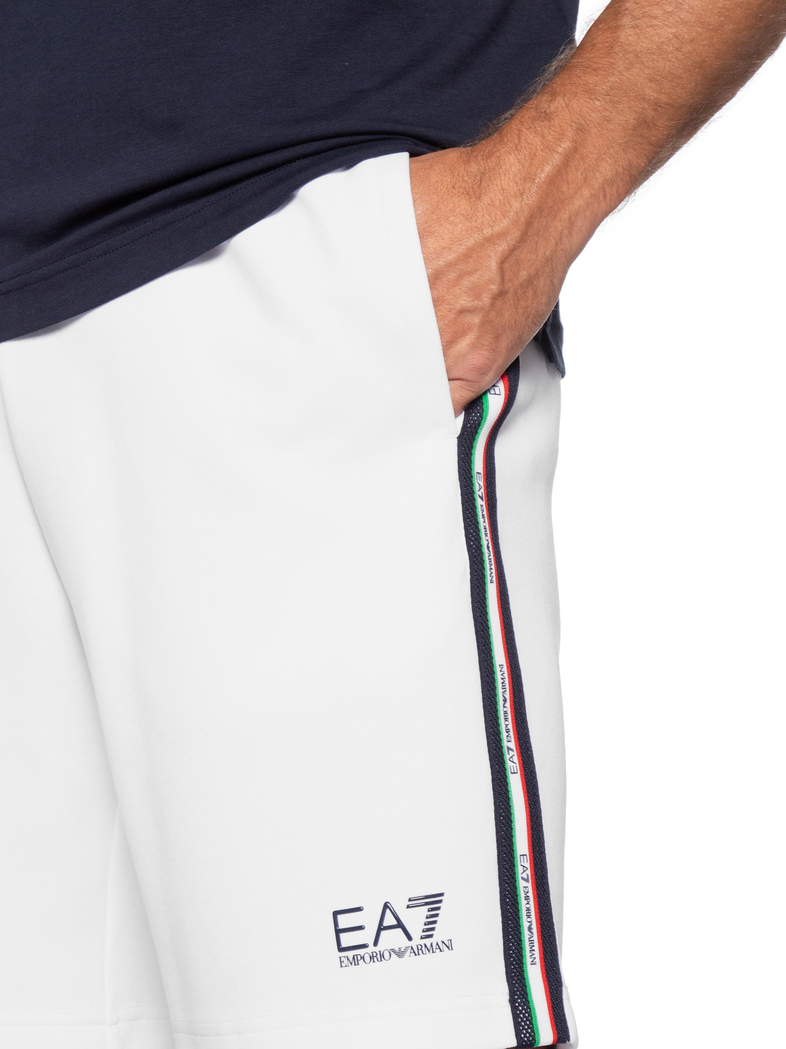 Bermuda Masculina Italian Spirit – Branco Ea7 Emporio Armani