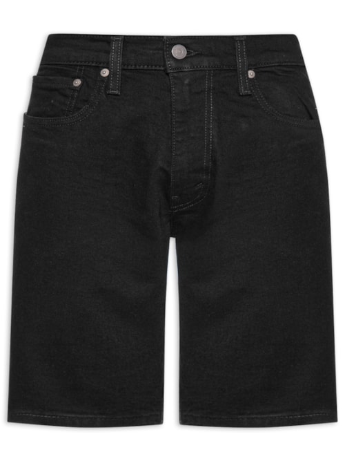 Bermuda Masculina Jeans 405™ Standard Fit – Preto