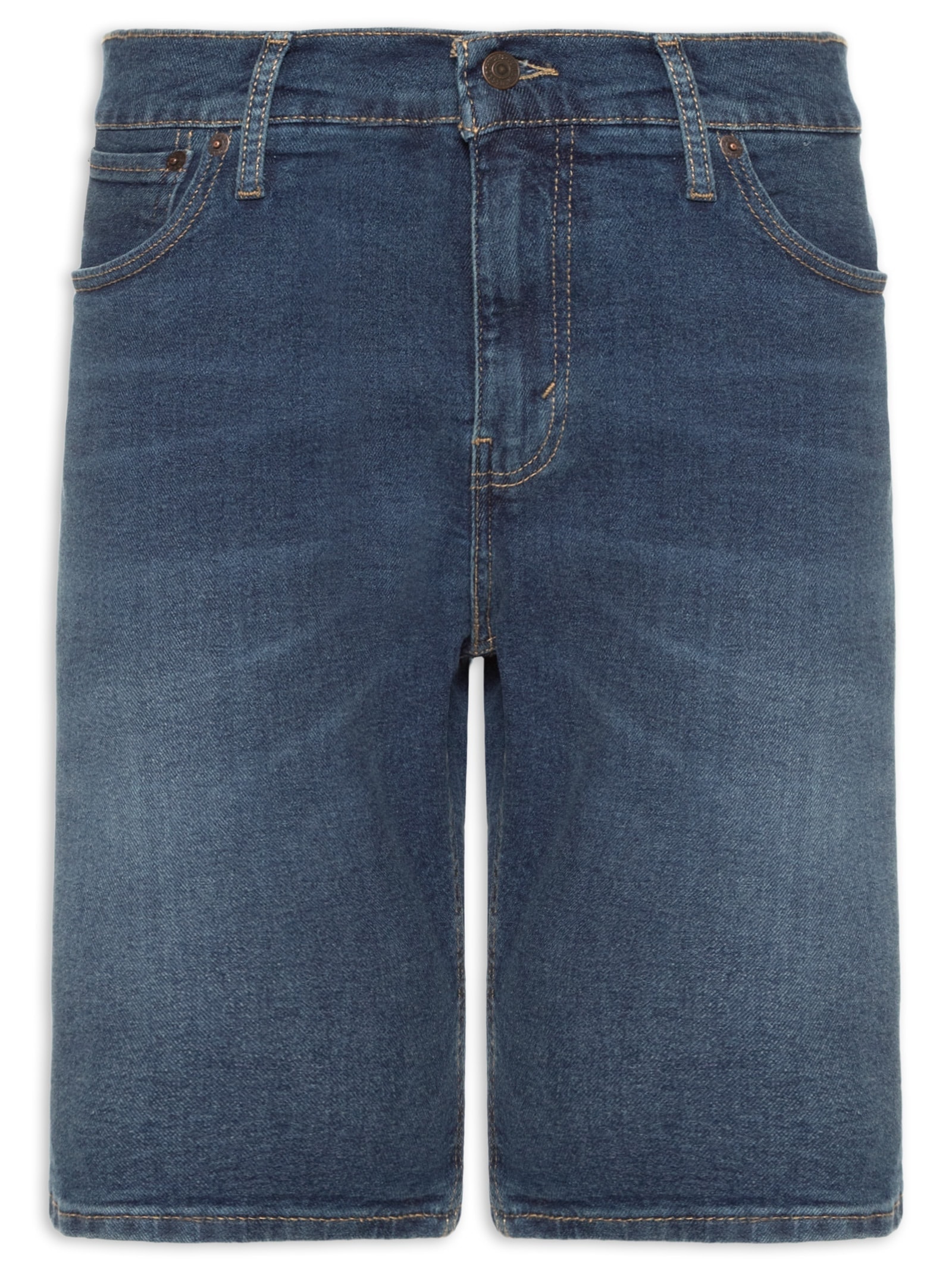 Bermuda Masculina Jeans 412 Slim Fit Azul Levi's