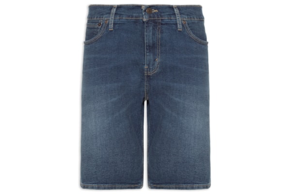 Bermuda Masculina Jeans 412 Slim Fit - Azul