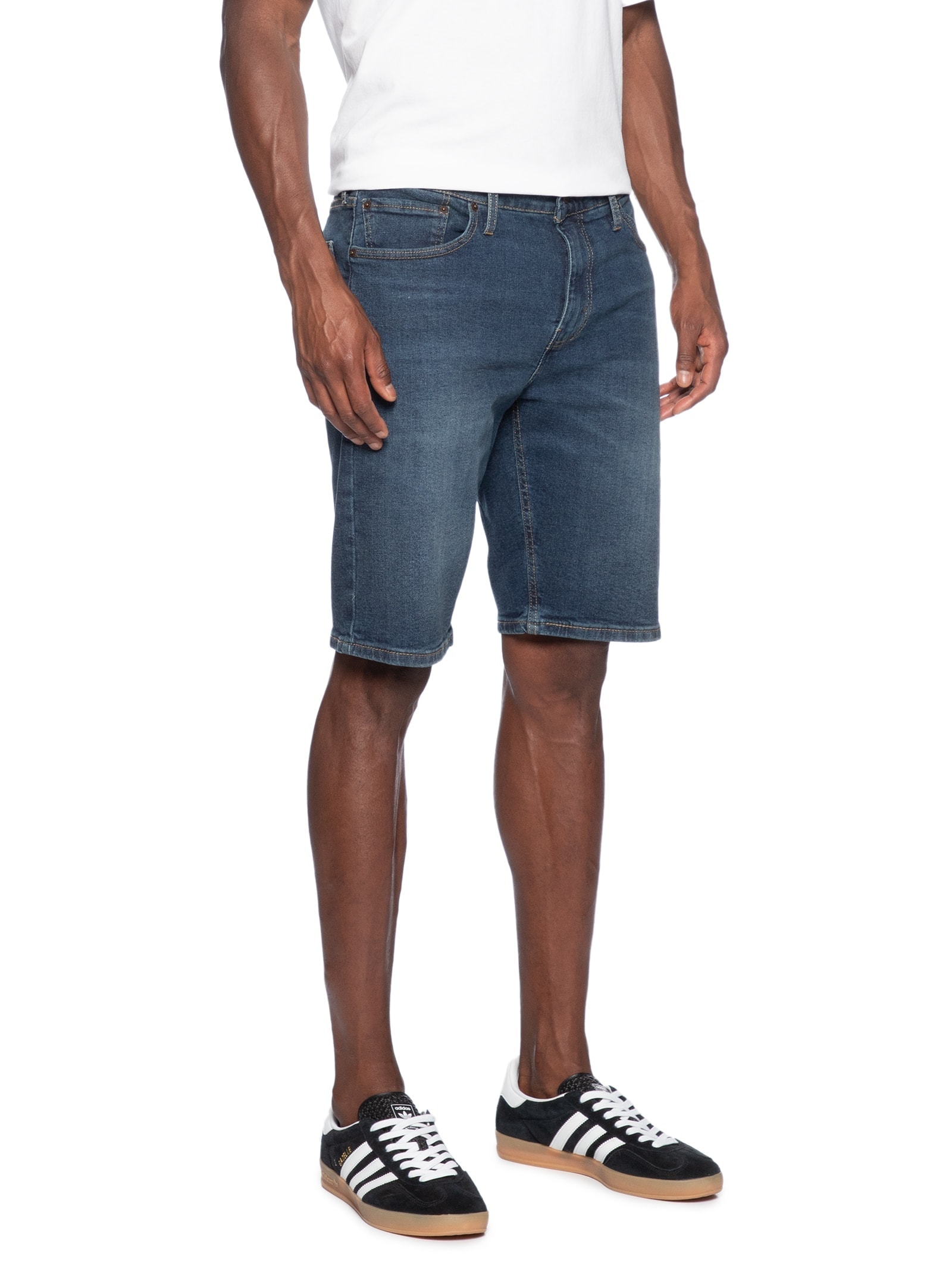 Bermuda Masculina Jeans 412 Slim Fit Azul Levi's