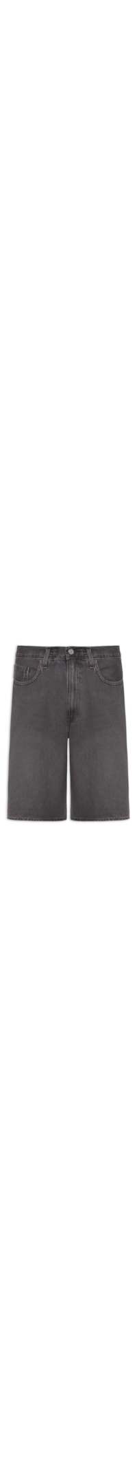 Bermuda Masculina Jeans 478 Baggy Cargo - Preto