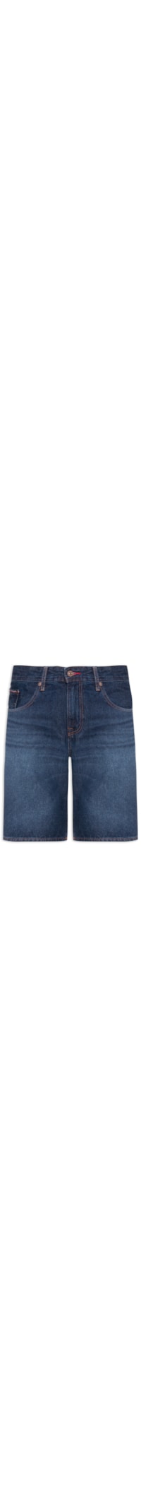Bermuda Masculina Jeans Brooklyn Boston 5 Pocket - Azul