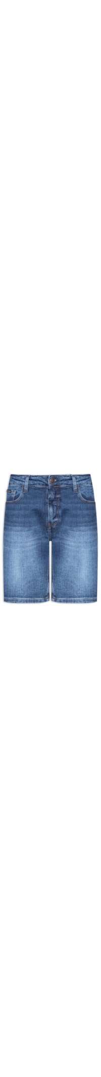 Bermuda Masculina Jeans Carnaby 9' - Azul