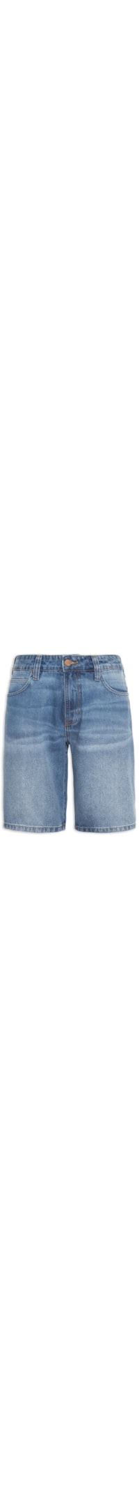 Bermuda Masculina Jeans Davi - Azul