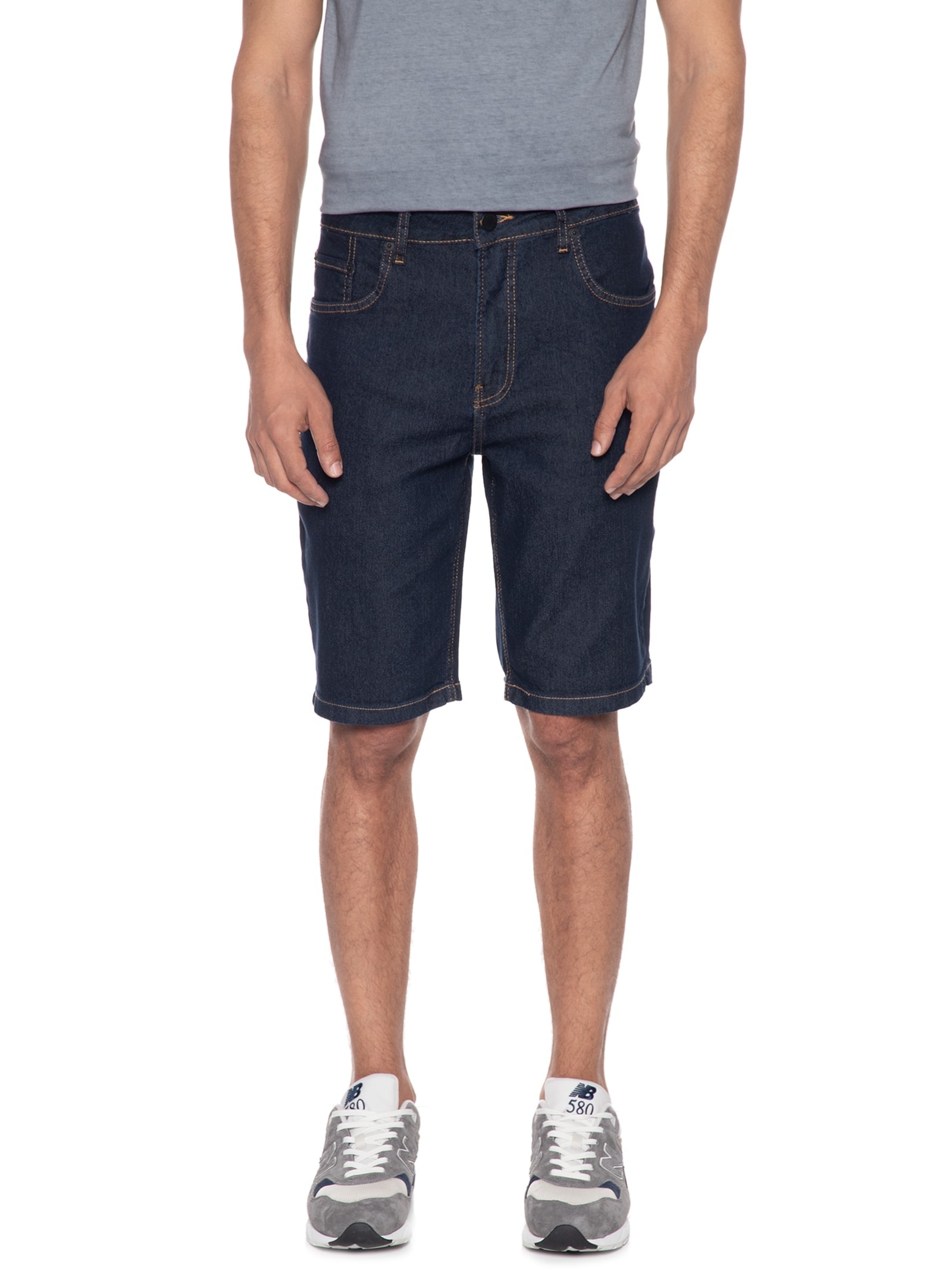 Bermuda Masculina Jeans Five Pockets Azul Calvin Klein Jeans