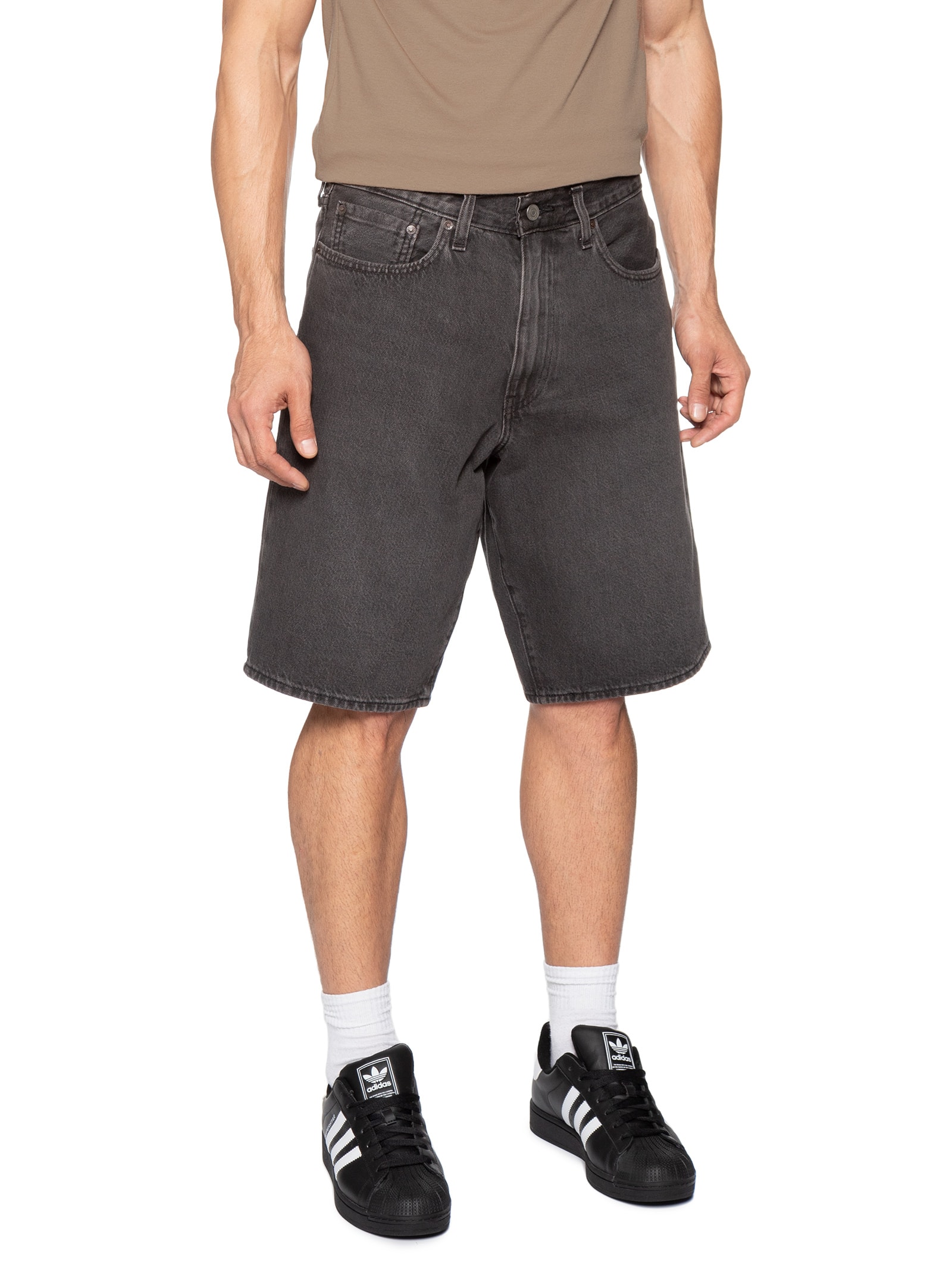 Bermuda Masculina Jeans® 478® Baggy Cargo Preto Levi's