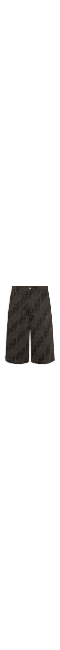 Bermuda Masculina Jorts Monogram - Marrom