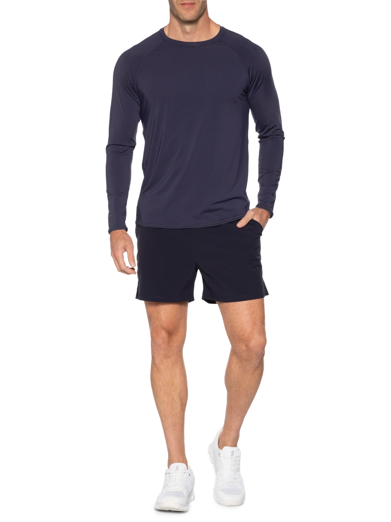 Bermuda Masculina Lisa Azul Body For Sure