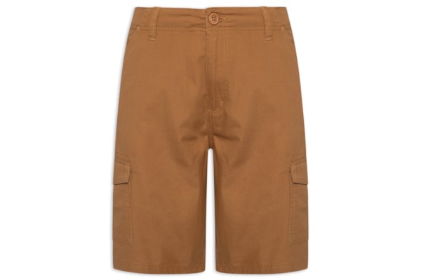 Bermuda Masculina Lisa - Marrom