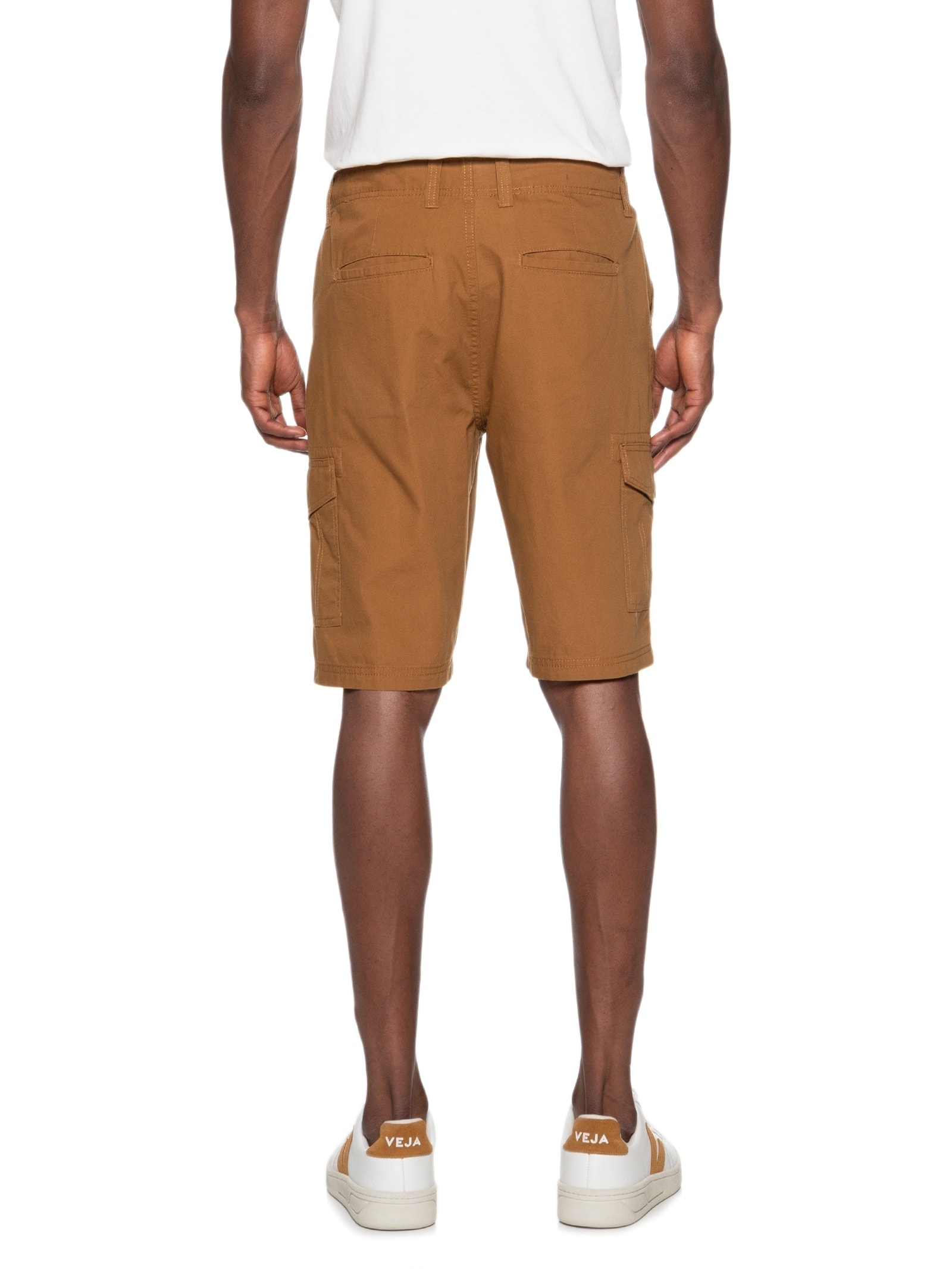 Bermuda Masculina Lisa Marrom Hering