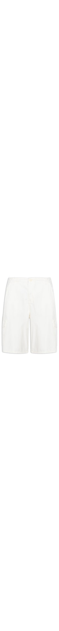 Bermuda Masculina Lisa - Off White
