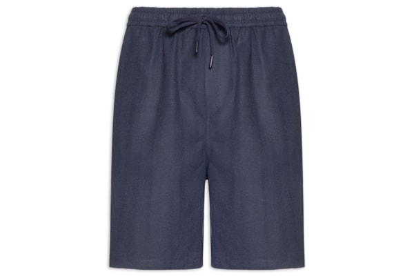 Bermuda Masculina Listrada - Azul