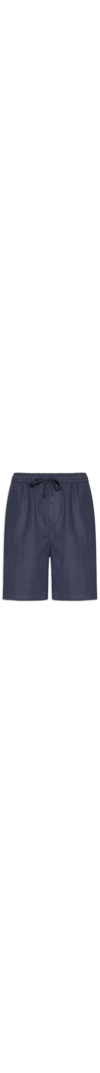 Bermuda Masculina Listrada - Azul
