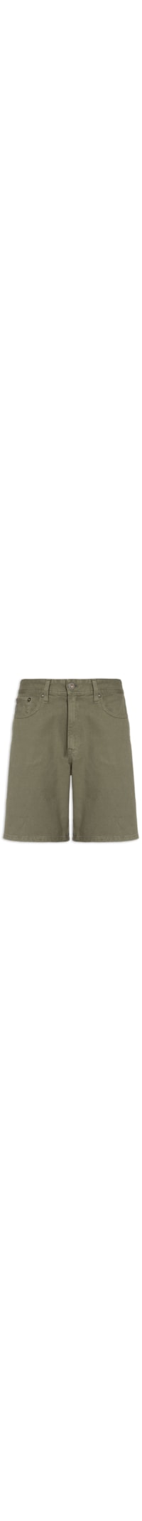 Bermuda Masculina Loose Fit 5 Pockets - Verde