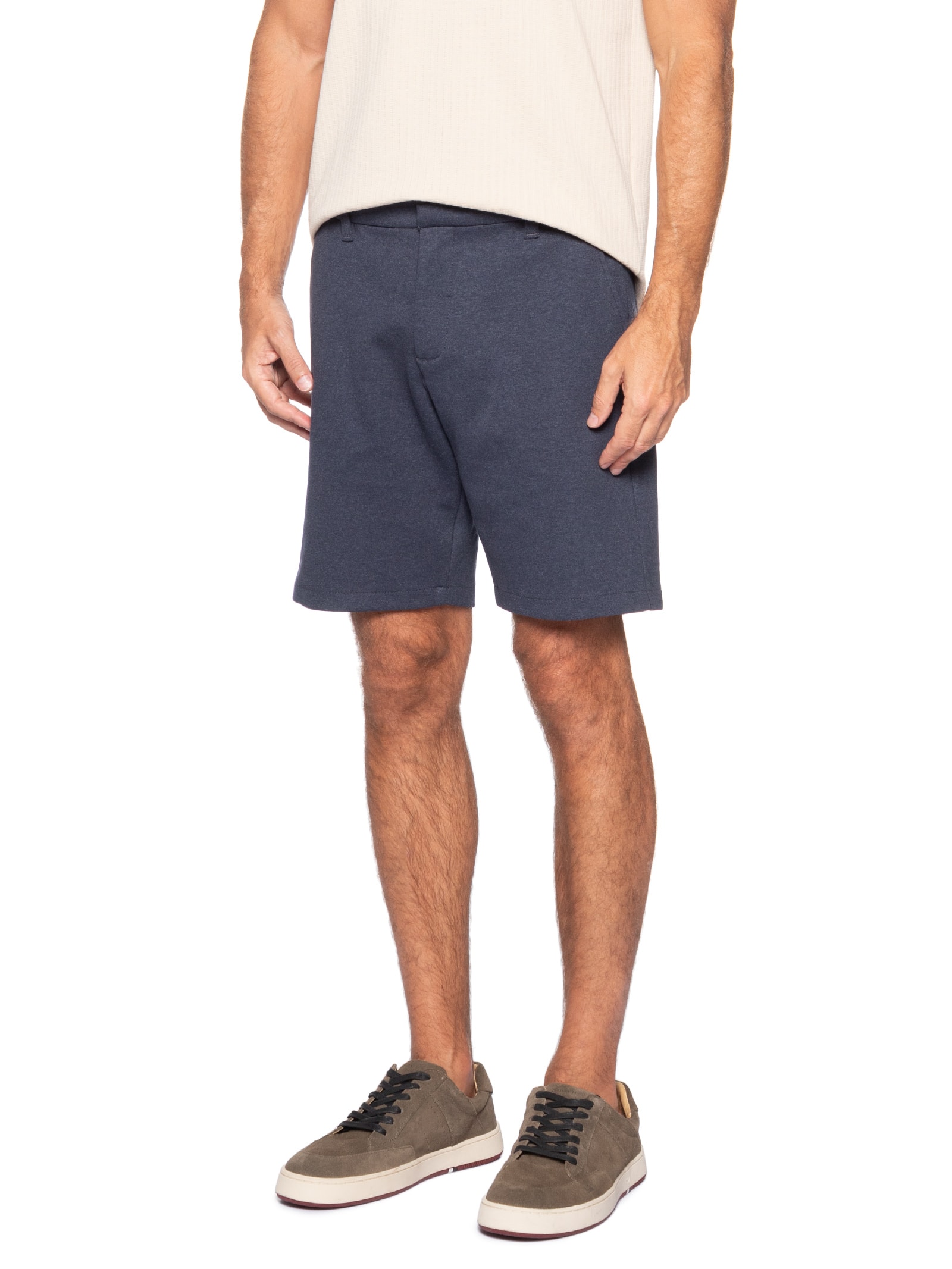 Bermuda Masculina Malha Design – Azul Pineapple