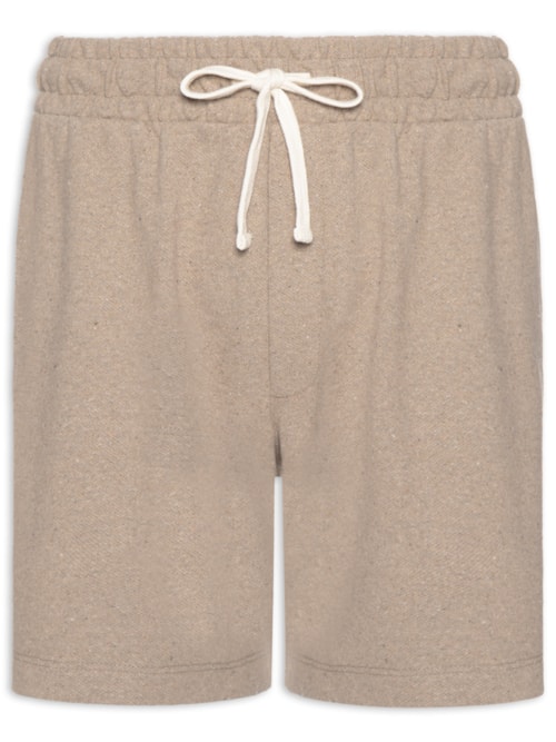 Bermuda Masculina Malha Eco – Marrom