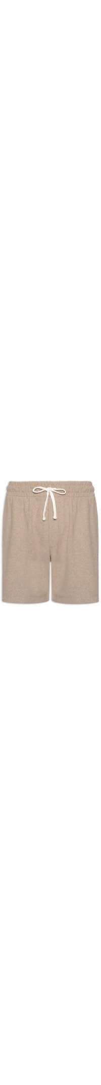 Bermuda Masculina Malha Eco - Marrom