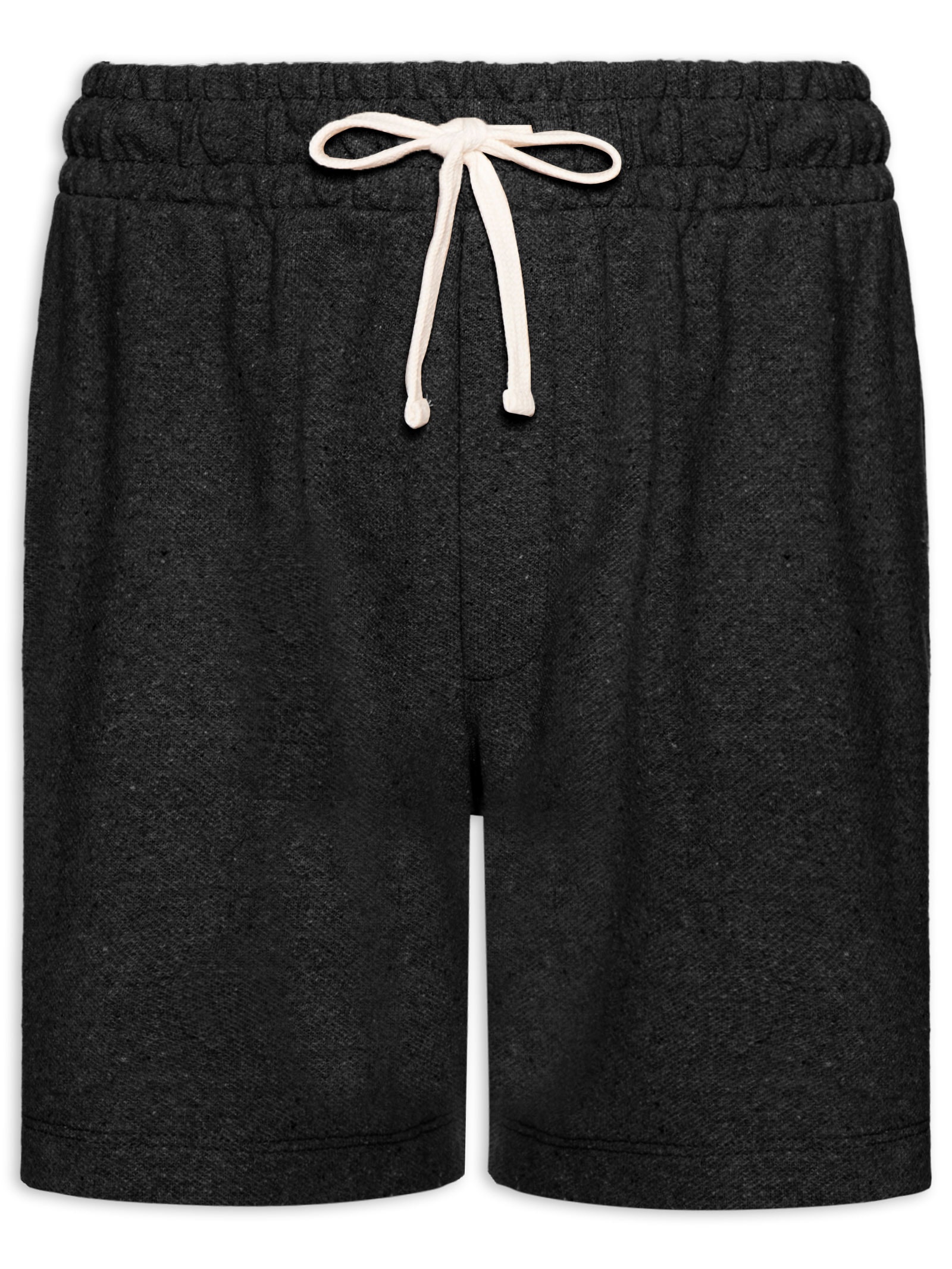 Bermuda Masculina Malha Eco Preto Foxton