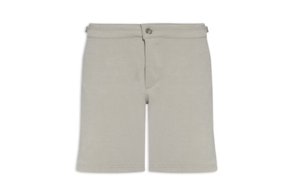 Bermuda Masculina Malha Fivela Lateral - Bege