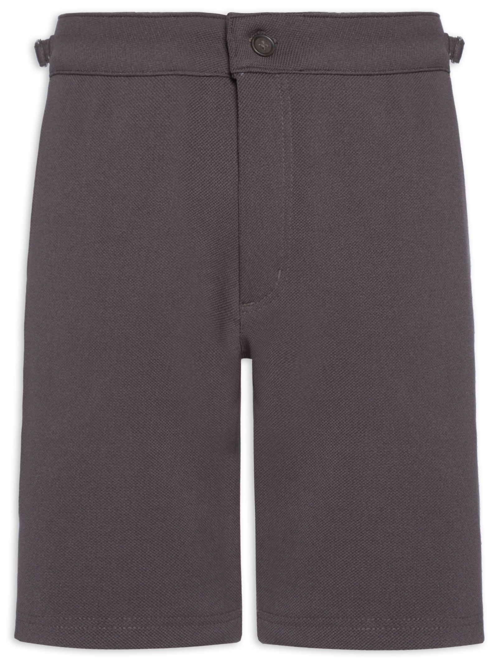 Bermuda Masculina Malha Fivela Lateral Marrom Sergio K