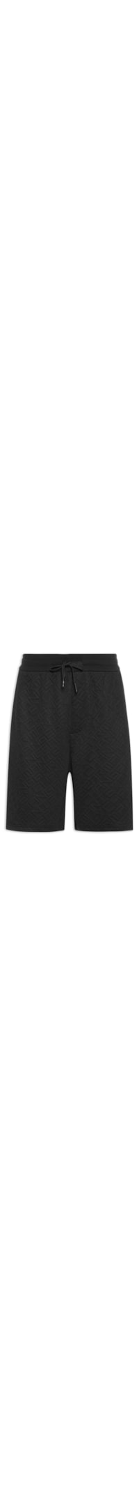 Bermuda Masculina Malha Jacquard - Preto