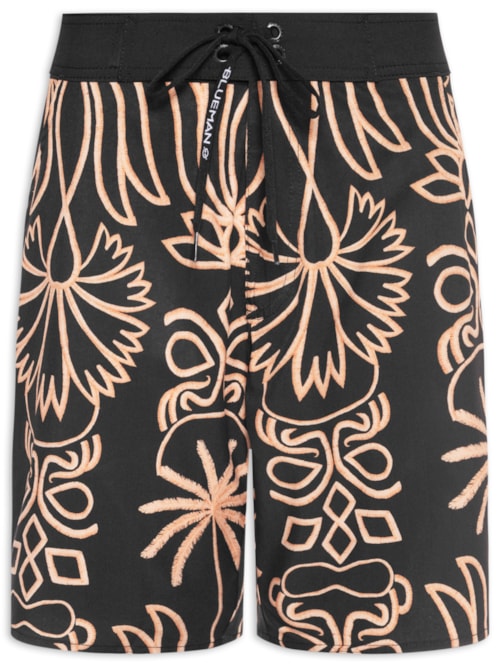 Bermuda Masculina Máxi Aina – Preto