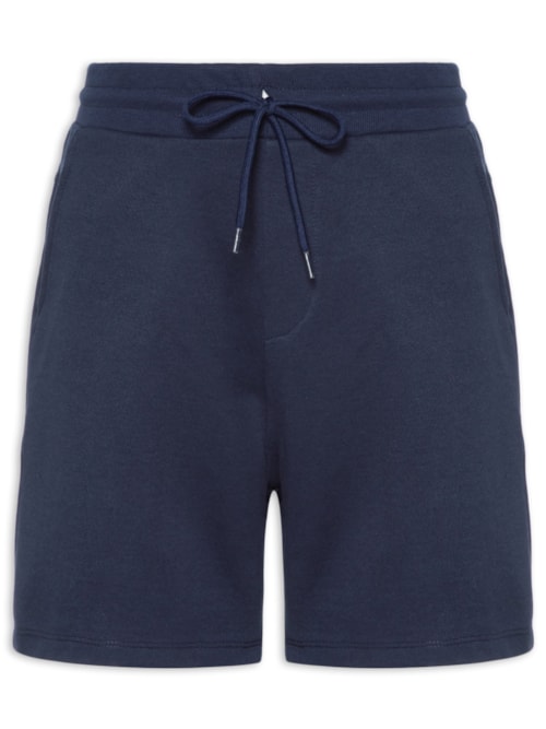 Bermuda Masculina Moletom – Azul