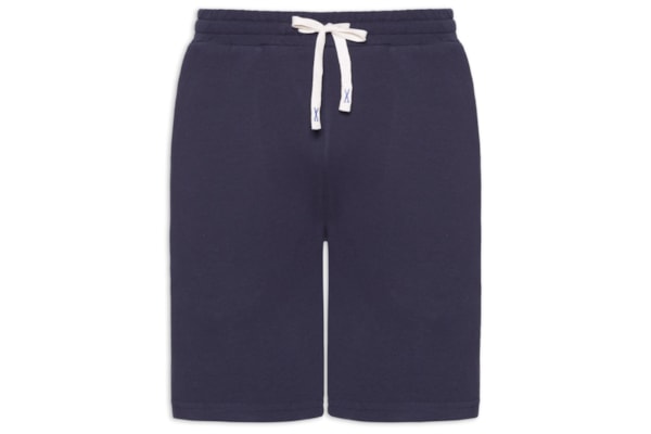 Bermuda Masculina Moletom - Azul