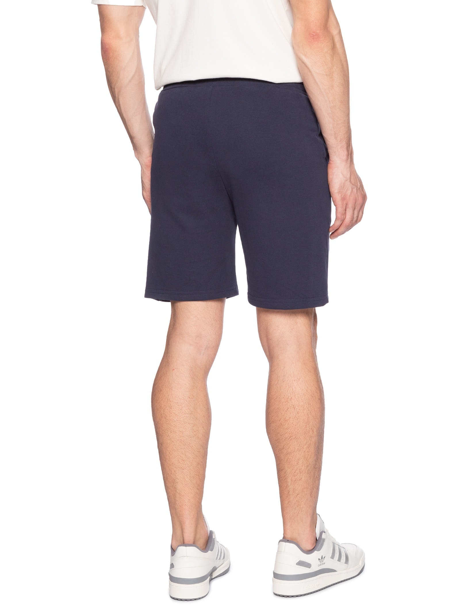Bermuda Masculina Moletom Azul Basiq Men