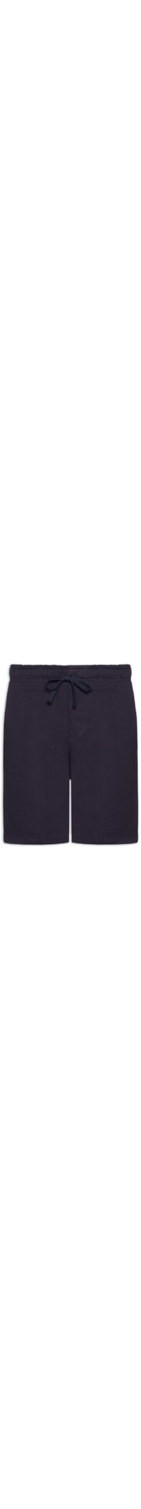 Bermuda Masculina Moletom Com Bolso - Azul