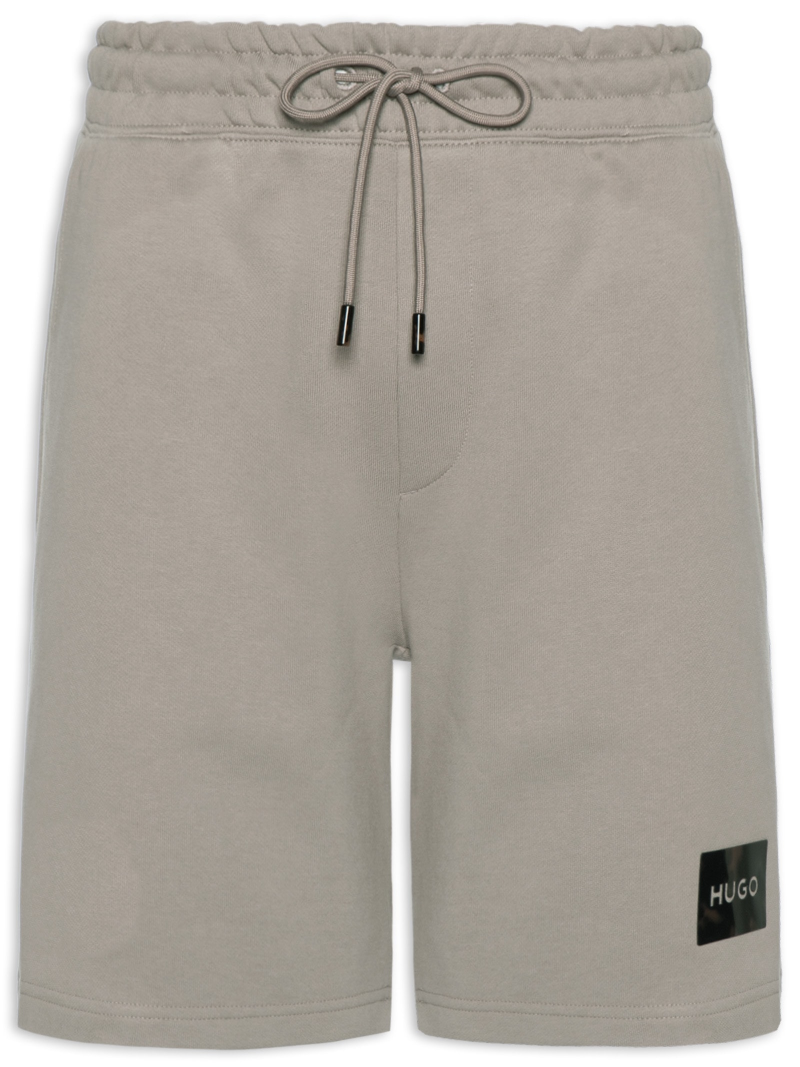 Bermuda Masculina Moletom Darix Bege Hugo