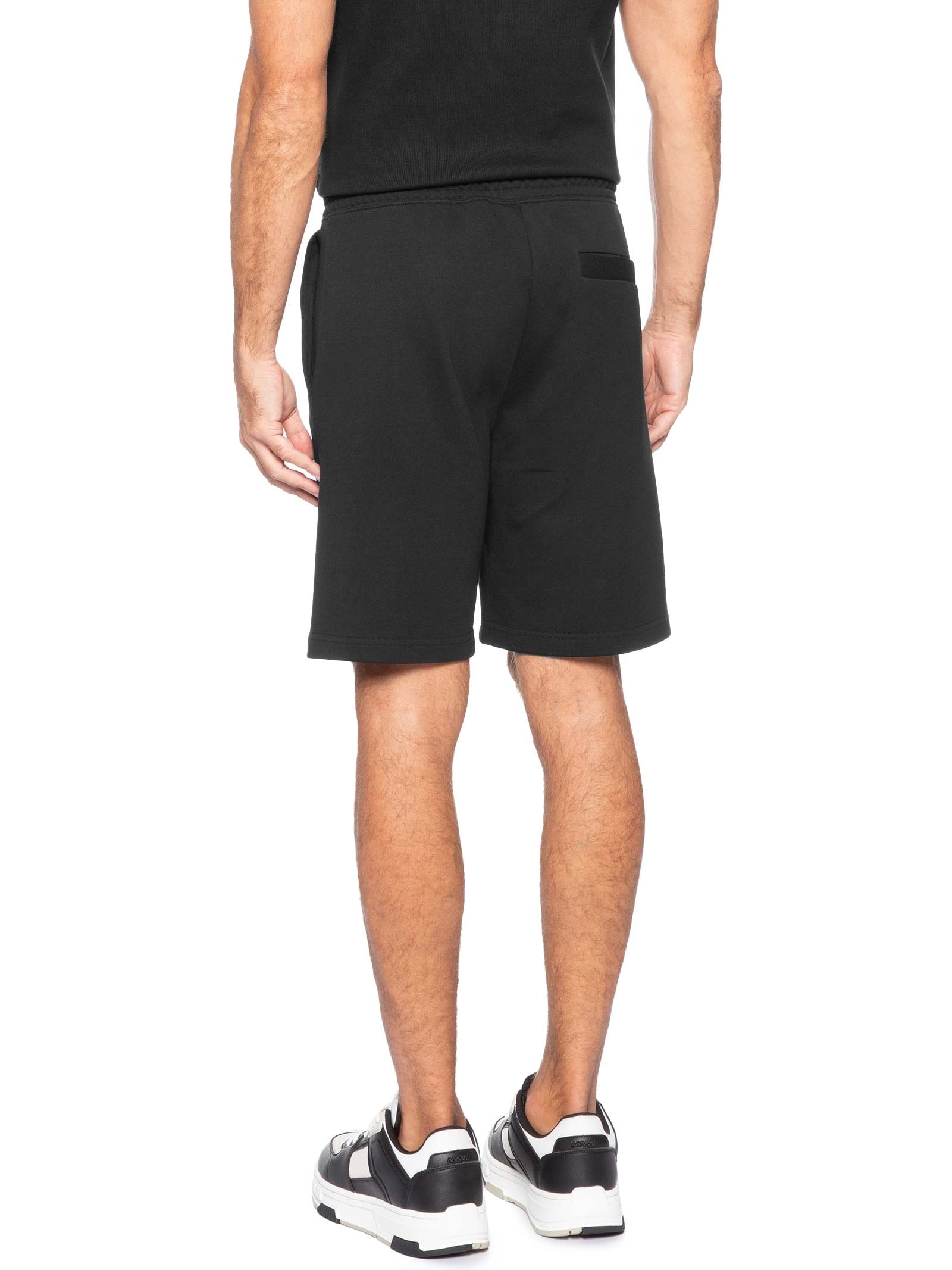 Bermuda Masculina Moletom Darix Preto Hugo