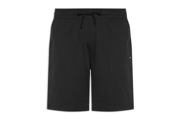 Bermuda Masculina Moletom Essential Terry - Preto